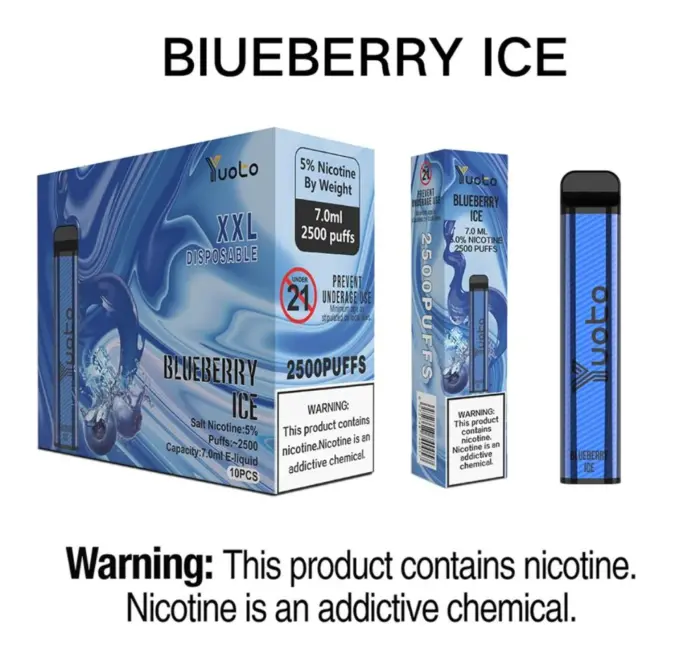 Yuoto Xxl Disposable Vape 2500 Puffs Uae