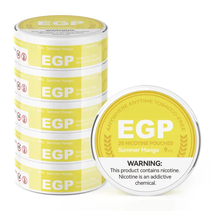 Egp Nicotine Pouches Mango 9Mg