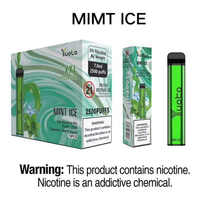 Yuoto Xxl Disposable Vape 2500 Puffs Uae