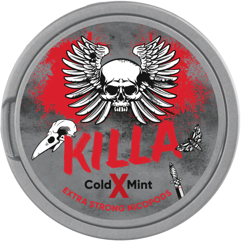 Killa Nicotine Pouches Snus Cold Mint Killa Nicotine Pouches Snus Cold Mint
