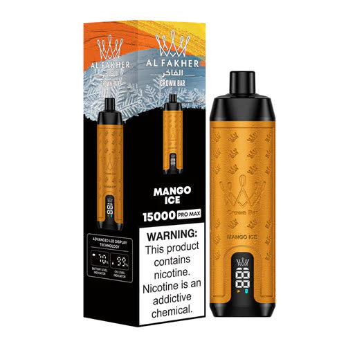 Al Fakher 15000 Puffs Vape Mango Ice Al Fakher 15000 Puffs Vape Mango Ice