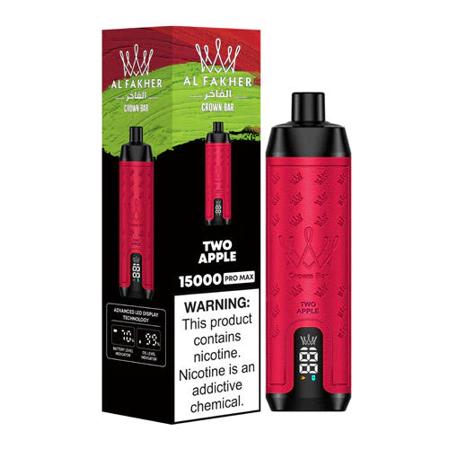 Al Fakher 15000 Puffs Vape Two Apple Al Fakher 15000 Puffs Vape Two Apple