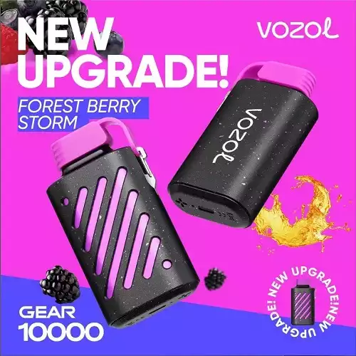 Vozol Gear 10000 Puffs Forest Berry Storm Vozol Gear 10000 Puffs Forest Berry Storm