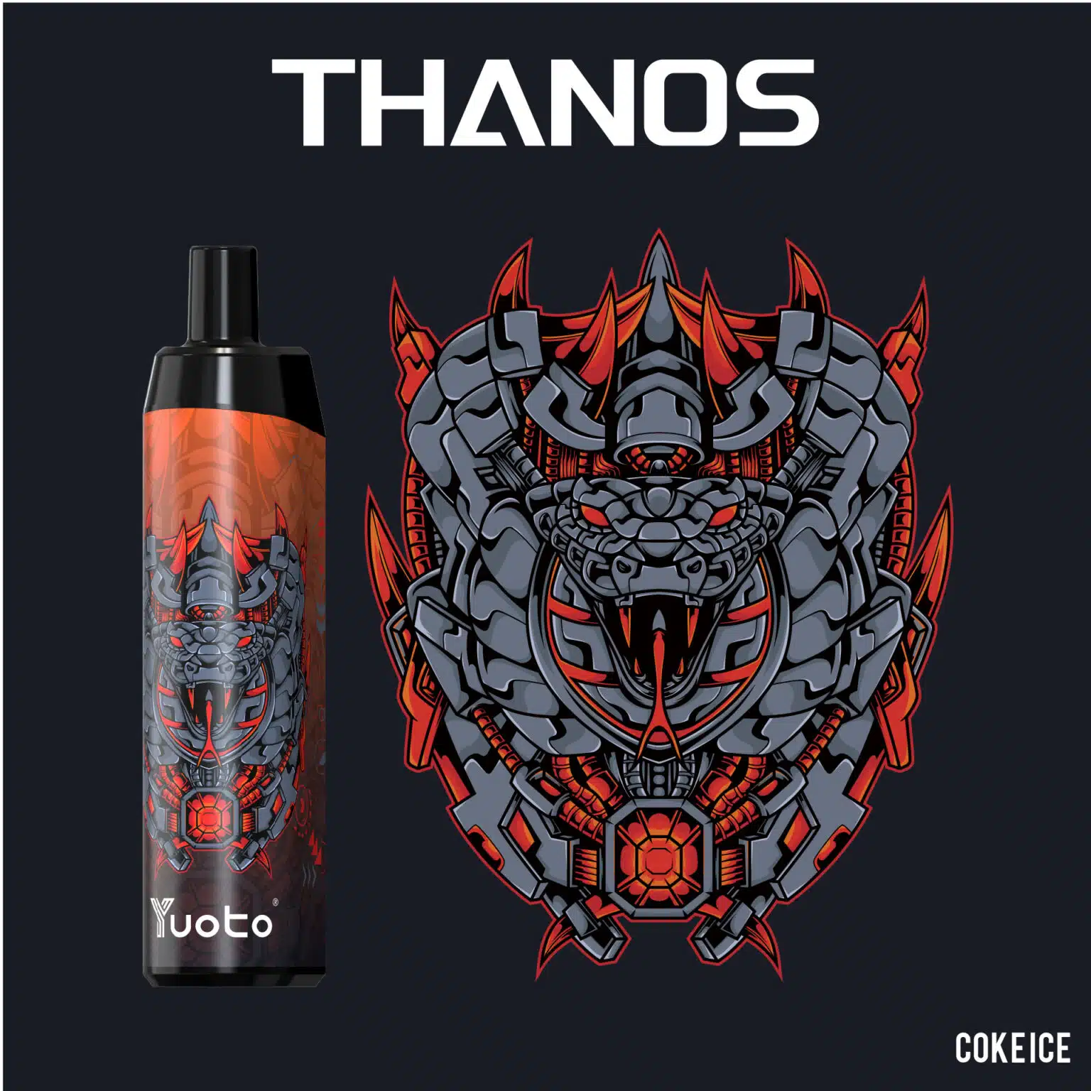 Yuoto Thanos Vape 5000 Puffs Coke Ice Yuoto Thanos Vape 5000 Puffs Coke Ice
