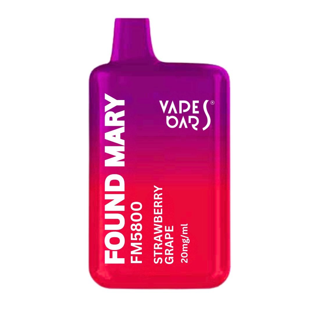 Vape Bar Found Mary FM5800 20mg vape Strawberry Grape Vape Bar Found Mary Fm5800 20Mg Vape Strawberry Grape