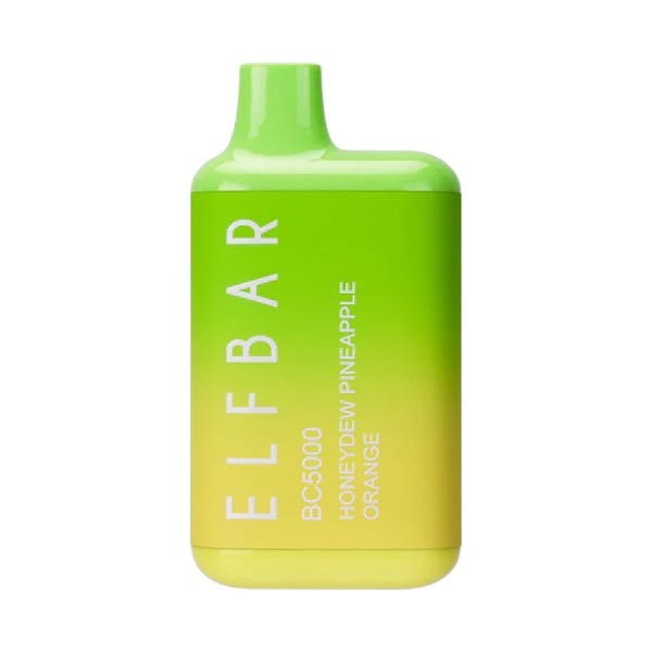 new elf bar disposable vape bc5000 puffs honeydew pineapple orange New Elf Bar Disposable Vape Bc5000 Puffs Honeydew Pineapple Orange