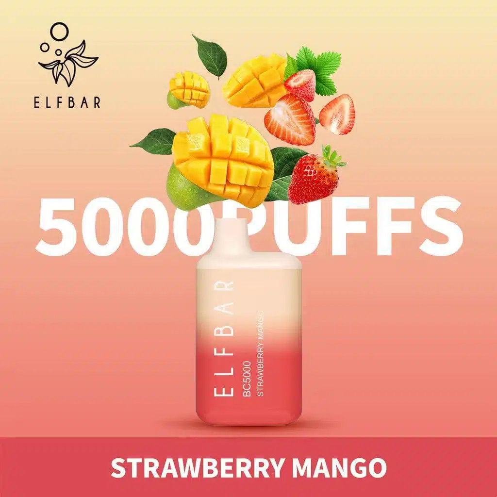 IMG-20230703-WA0025.jpg New Elf Bar Disposable Vape Bc5000 Puffs Strawberry Mango
