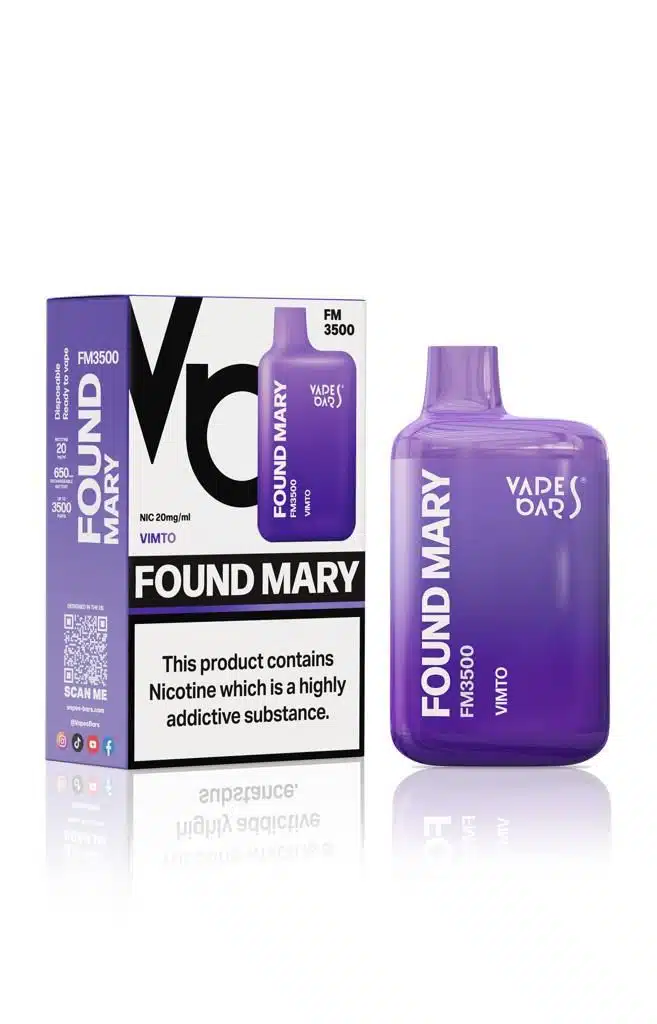 Found Mary FM3500 Disposable Vape Vimto Found Mary Fm3500 Disposable Vape Vimto