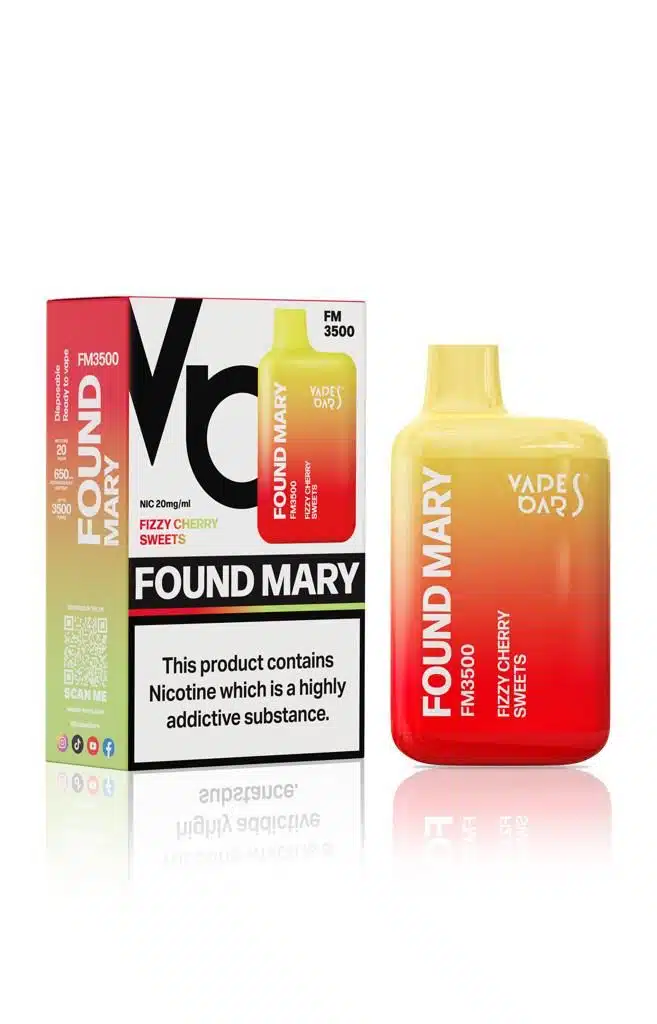 FM3500 Vape Fizzy Cherry Sweets Found Mary Fm3500 Vape Fizzy Cherry Sweets