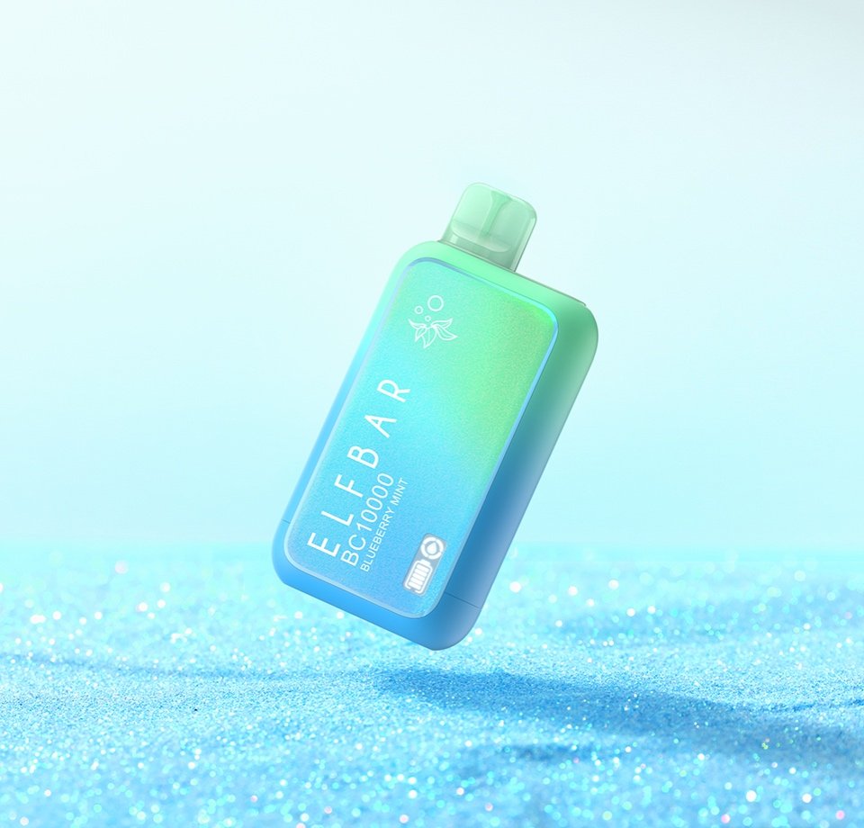 ELF BAR BC10000 VAPE Blueberry Mint Elf Bar Bc10000 Vape Blueberry Mint