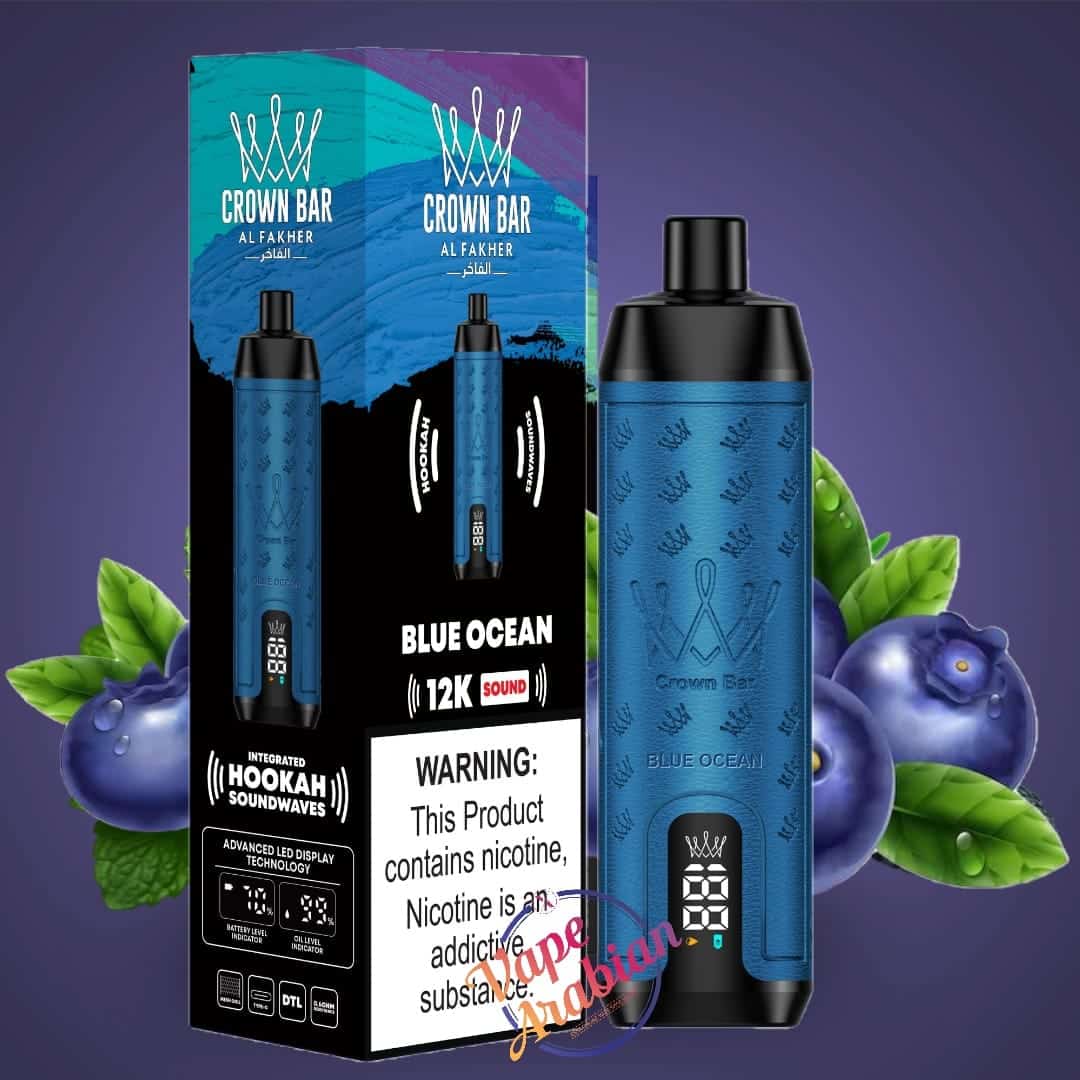 Al Fakher 12000 Puffs Blue Ocean Al Fakher 12000 Puffs Blue Ocean